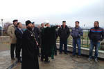 Общественные и религиозные деятели, спортсмены и военные посетили селое "Кызыл Байрак" 