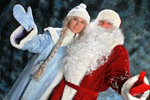 Дед Мороз и Снегурочка поздравили ребят на главной полицейской елке Татарстана