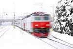 Снегопады не повлияли на движение поездов по Горьковской железной дороге
