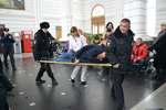 На железнодорожном вокзале «Казань-1» прошли тактико-специальные учения 