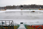 На казанском стадионе «Трудовые резервы» начал работу ледовый каток под открытым небом