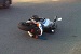 На улице Вахитова мотоциклист сбил двух пешеходов [фото]
