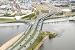 Началось строительство второй очереди Ленинского моста  