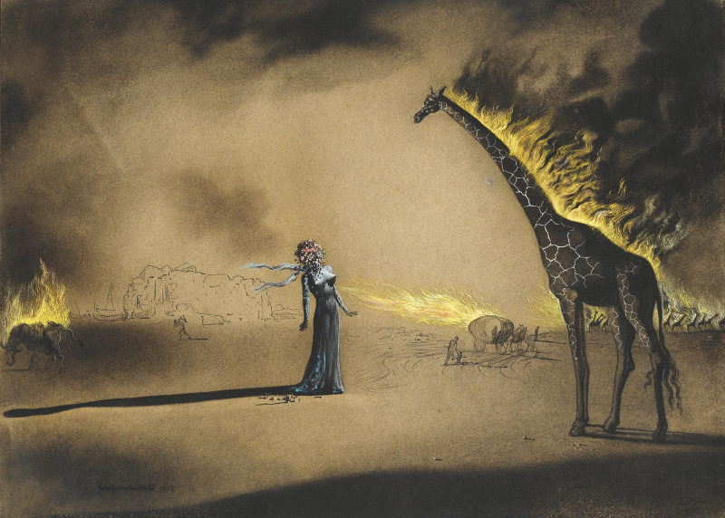 «Жираф в огне»