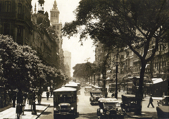 Рио, Сентру, авенида Сентрал; 1929 г.
